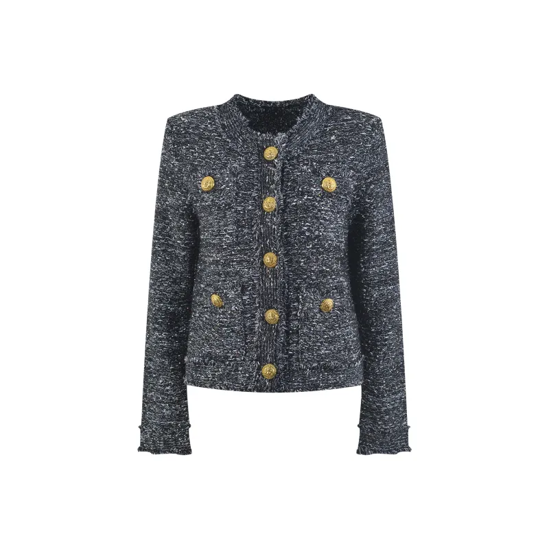 CHARM PICK Cropped Coats Women's-4