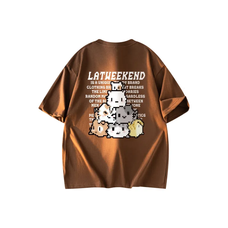 LA'T.WEEKEND T Shirts Unisex-45