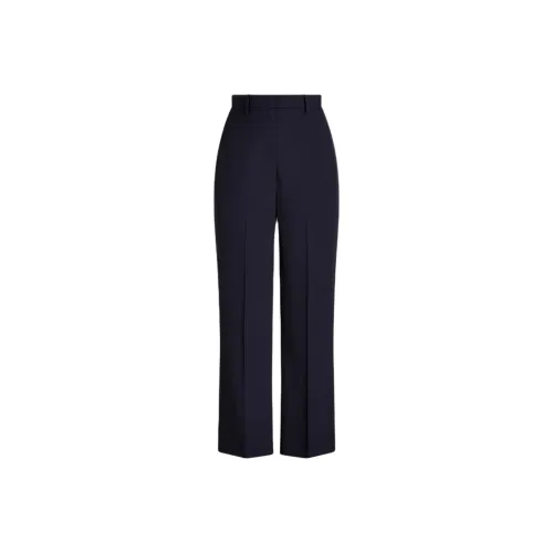 SCANLAN THEODORE Tailored Crop Trouser Casual Pants Women's Navy/Marine Blue