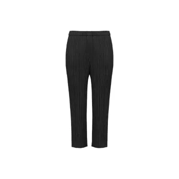 PLEATS PLEASE ISSEY MIYAKE Casual Pants Women's Black
