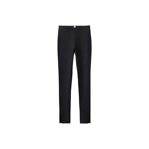 TOTEME Zip Detailed Slim Cut Leggings