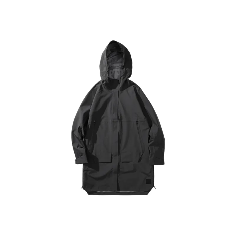 Jack Wolfskin Water Resistant Windproof Breathable Windbreaker Jacket Women's Dark Gray-0