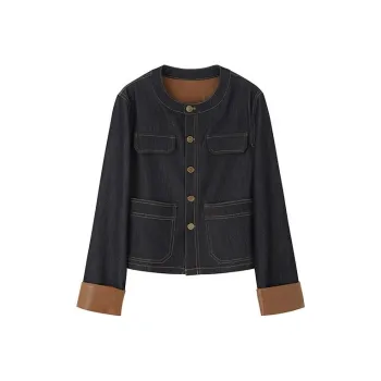 NINE WEST Denim Jacket Women's Blue