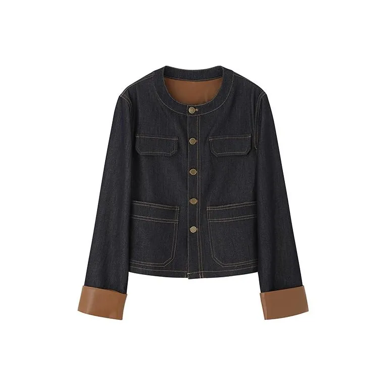 NINE WEST Denim Jacket Women's Blue-0