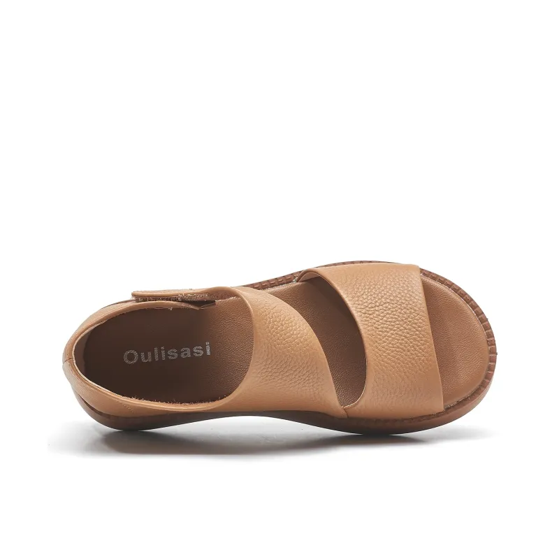 OULISASI One Strap Sandals Women's-7