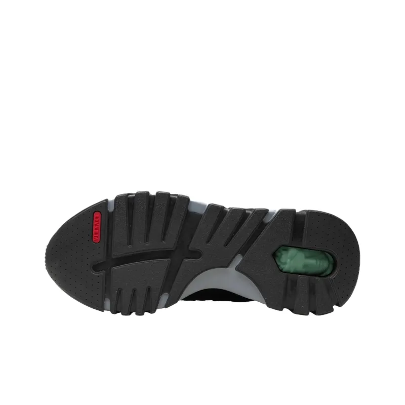 FANSIZHE Squalo Low Top Casual Shoes Men's Black-4