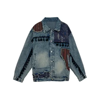 Icicofficial Denim Jacket Women's Blue