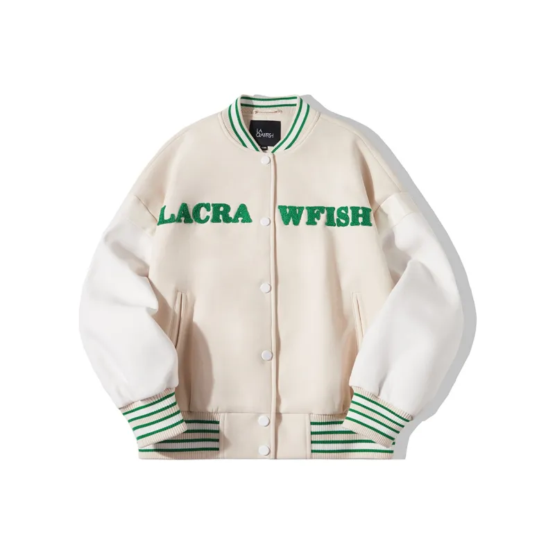 LA CRAWFISH Baseball Jacket Women's-2