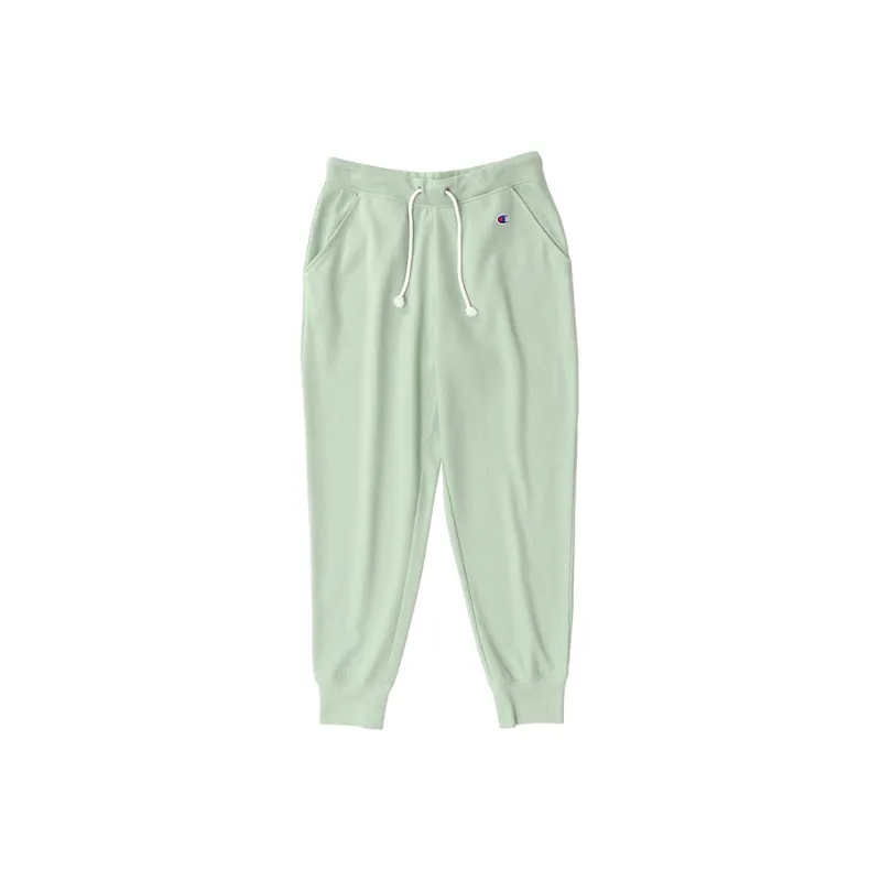 Champion Straight Sports Pants Japan Version Women's Light Green-0