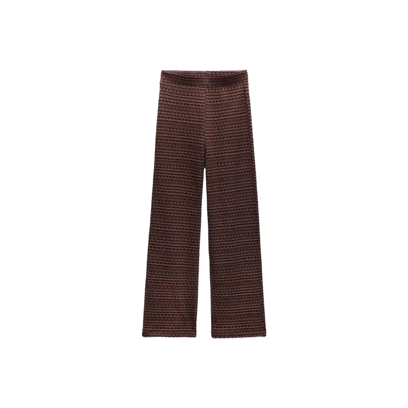 ZARA Casual Pants Women's Tan-0