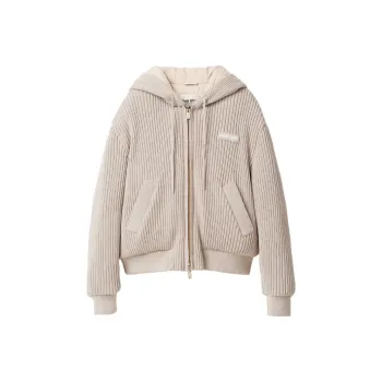 MIU MIU Puffer Jacket Women's Khaki