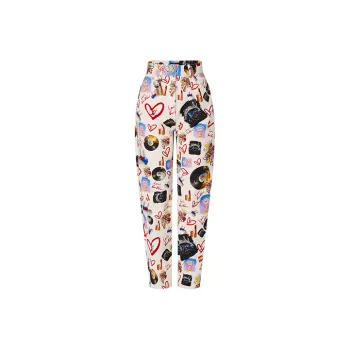 LOUIS VUITTON SS21 Casual Pants Women's Apricot