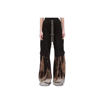 Rick Owens DRKSHDW Denim Double Cargo Jumbo Belas Black/Terra