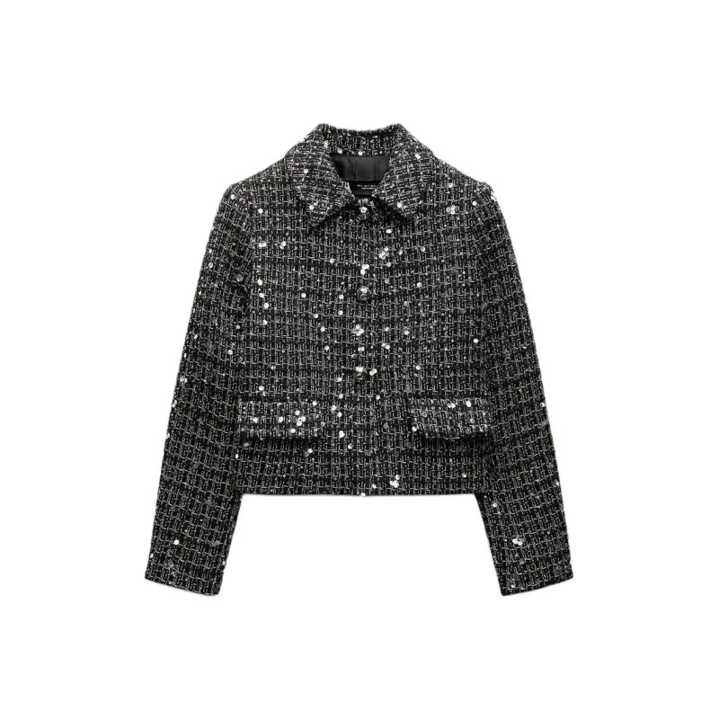 ZARA Business Suit Women's Black/White-0
