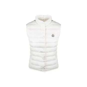 Moncler Liane Logo Patch Buttoned Down Gilet