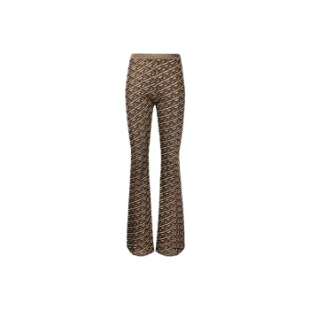 VERSACE Casual Pants Women's Black Gold