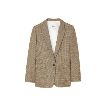 Sandro Prince Of Wales pattern Blazer