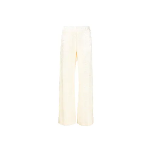 JIL SANDER Knitted Sweatpants Women's Ivory