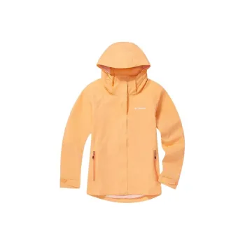 Columbia Outdoor Hiking Water Resistant Windbreaker Jacket Women's Orange