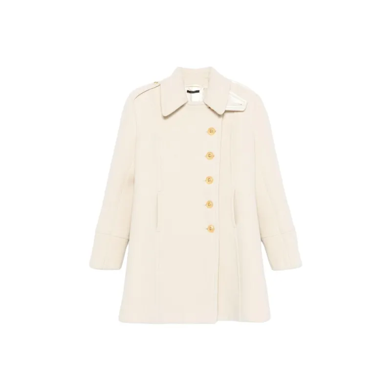 TOM FORD Button Detailed High Neck Jacket-0