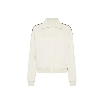 Brunello Cucinelli Couture Interlock Zipped Sweatshirt