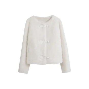 Olrain Velvet feel Coat Women's