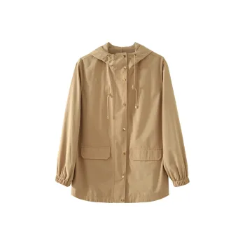 YALIDA Trench Coat Women's Camel