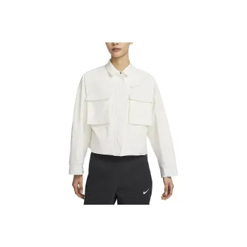 Nike Cropped Coats Women's White