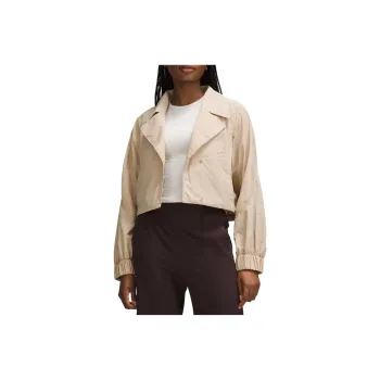 Lululemon Cropped Series Trench Coat Women's
