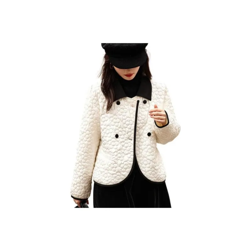Dme Puffer Jackets Women's Ivory-0