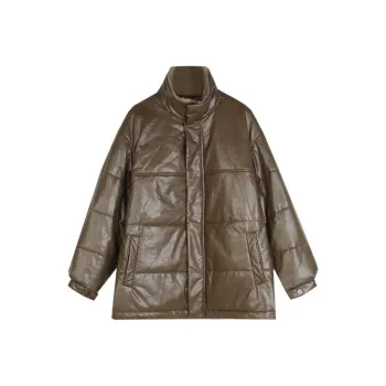 BLUEerror Puffer Jacket Women's Caramel Brown