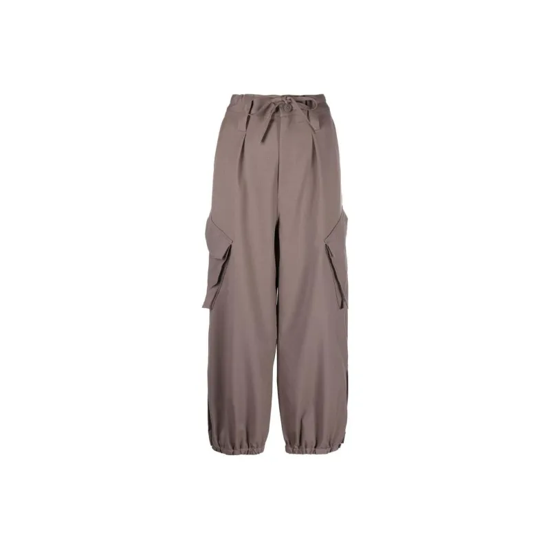 Y 3 Cargo Pants Women's Brown-0