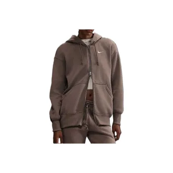 Nike Sportswear Phoenix FleeceSwoosh Sweatshirt Women's Mink Leather Brown/Canvas