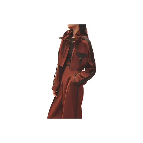 HERMES Cropped Coats Women's Brentwood