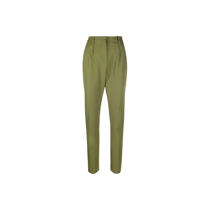 BALMAIN Casual Pants Women's Green-0
