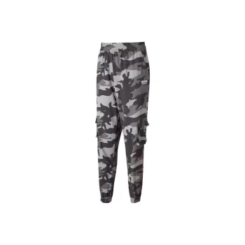 Adidas Originals Casual Pants Women's Camouflage Gray