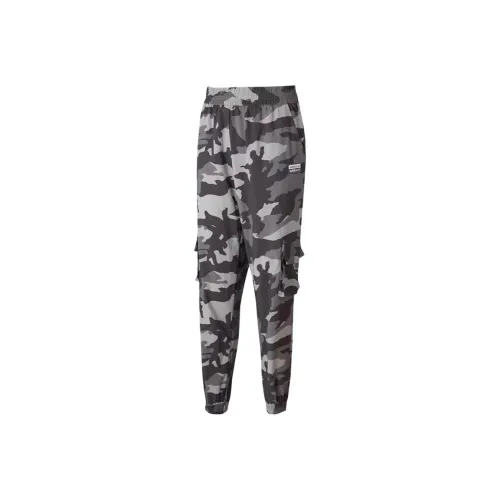 Adidas Originals Casual Pants Women's Camouflage Gray