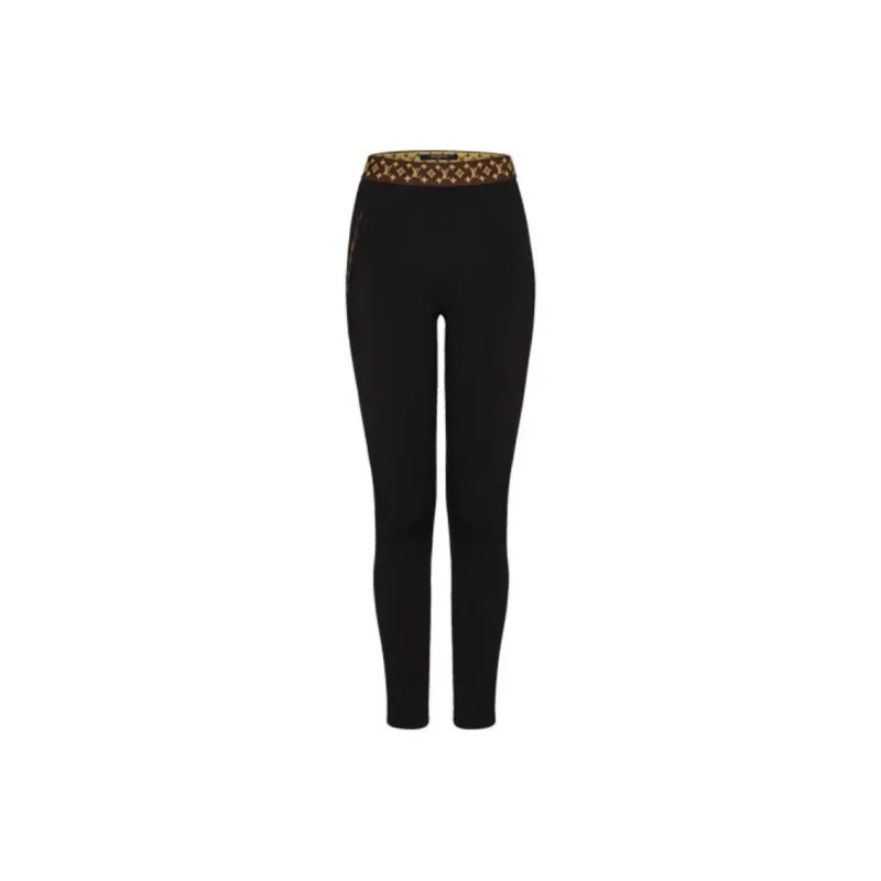 LOUIS VUITTON Leggings With Monogram Elastic Belt-0