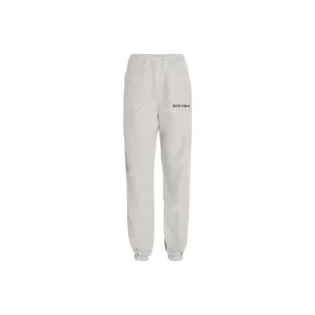 PALM ANGELS Knitted Sweatpants Women's Gray