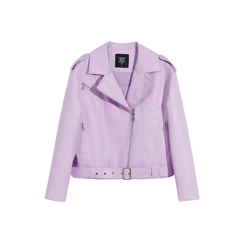 Ouyang Leather Jackets Women's-3