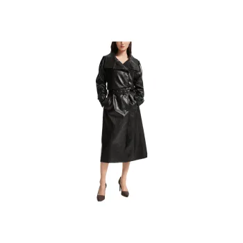 MICHAEL KORS SS23 Trench Coat Women's Black