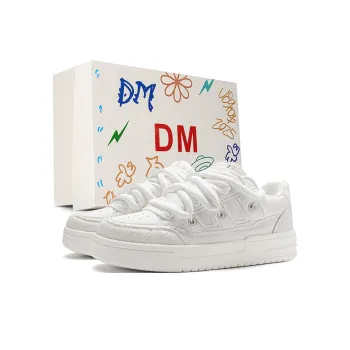 DM Abrasion Resistant Low Top Skateboard Shoes Unisex Box Included