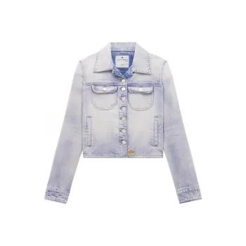 COURREGES Multiflex Denim Trucker Jacket