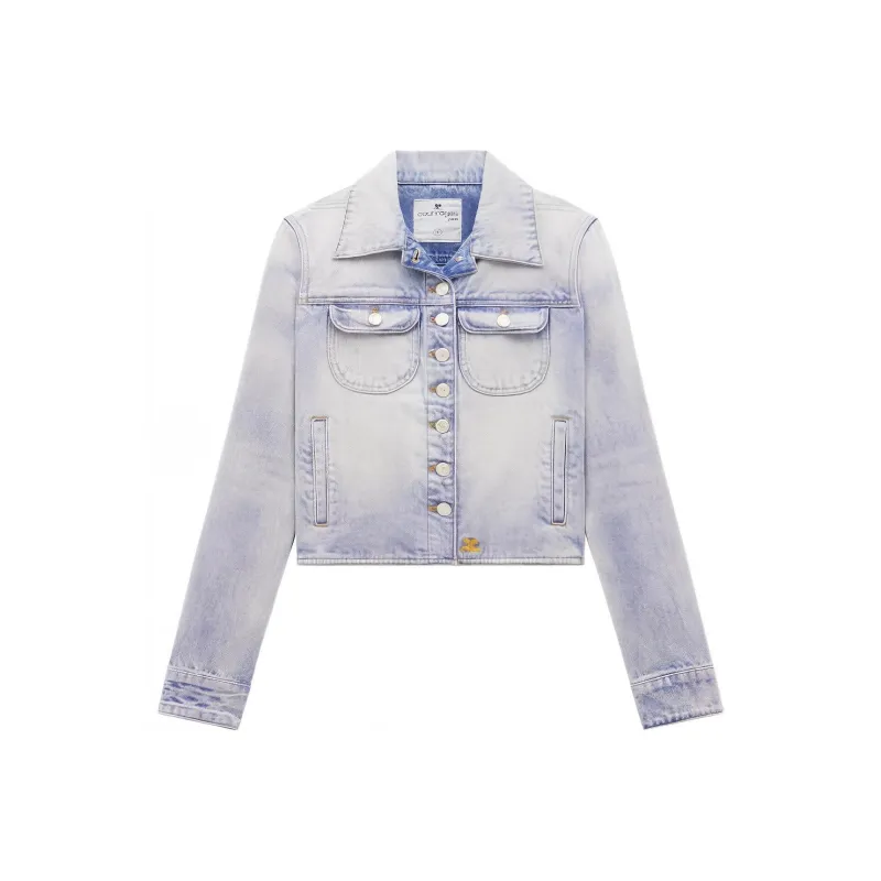 COURREGES Multiflex Denim Trucker Jacket-0