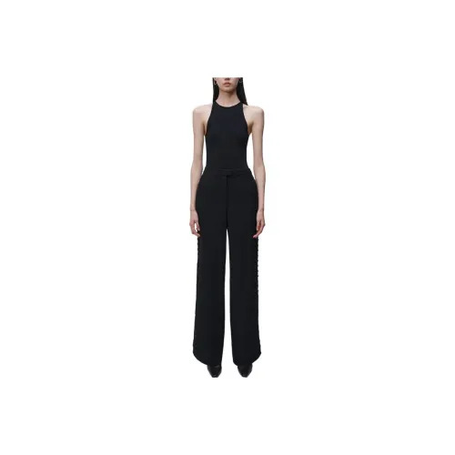JONATHAN SIMKHAI Stud detail Wide leg Trousers