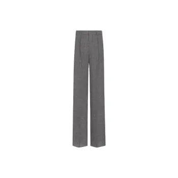 DIOR Wide Leg Pants Casual Pants Women's Gray
