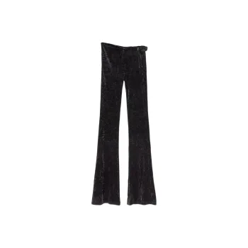 VERSACE Flared Velvet Trousers