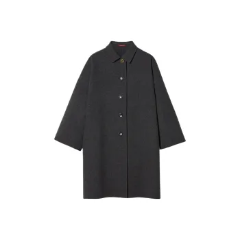 GUCCI Drop Shoulder Single Breasted Coat