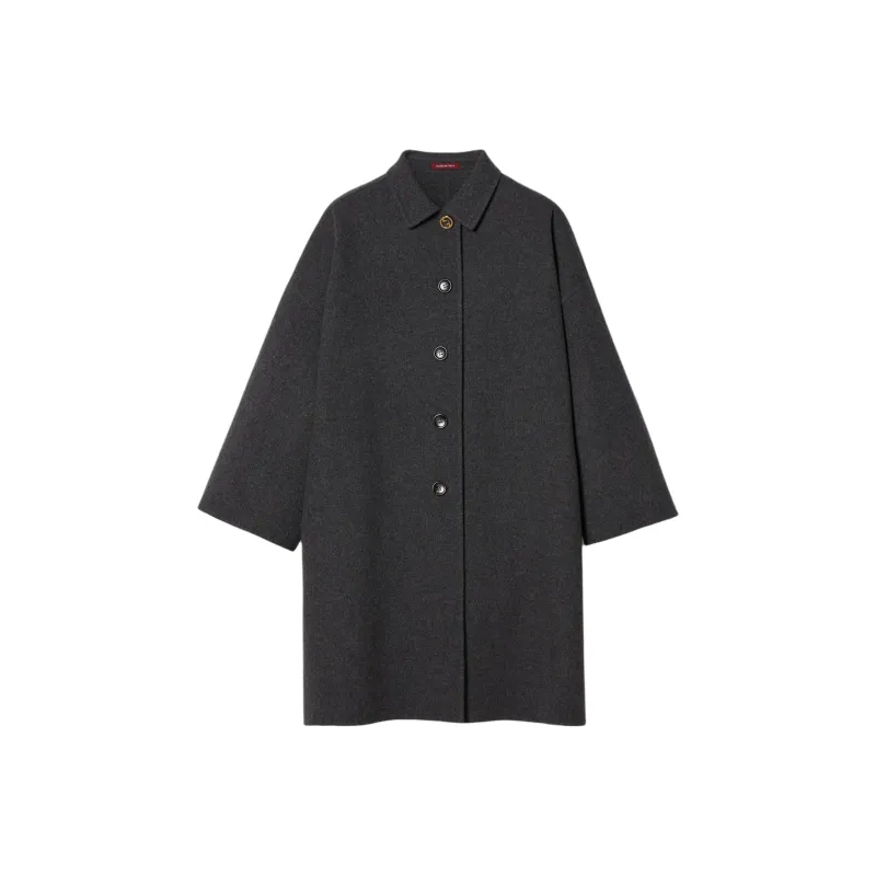 GUCCI Drop Shoulder Single Breasted Coat-0