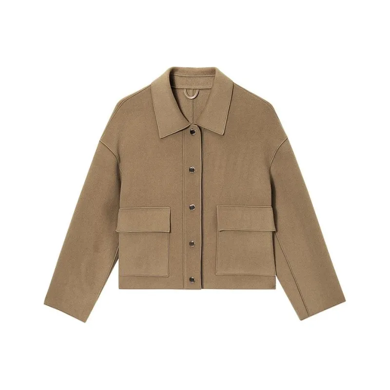 DKNY Coats Women's Camel-0